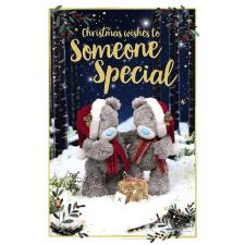 3D Holographic Someone Special Me to You Bear Christmas Card Image Preview